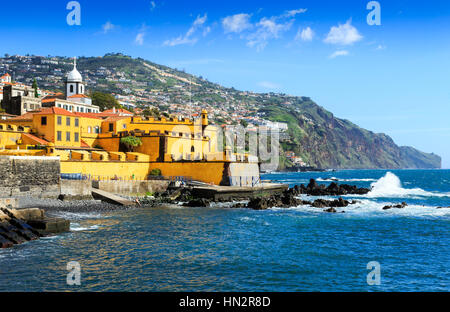 Museu de Arte Contemporânea - Fortaleza de Santiago, Funchal, Madeira Stockfoto