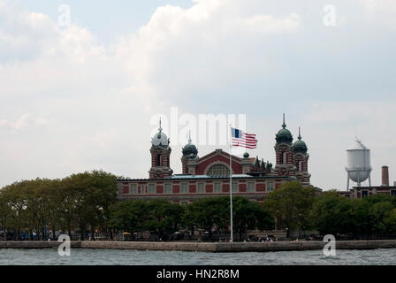 Ellis Island National Museum of Immigration NewYork Stockfoto
