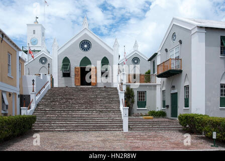 St Peters ihre Majestäten Chappel St. Georges Bermuda Stockfoto