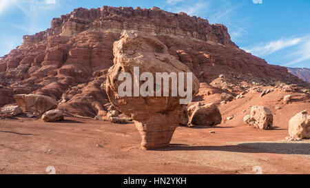 Großen roten Stein, in der Nähe von marble Canyon in Arizona, USA Stockfoto