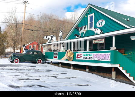 Skurrile Vermont, USA Stockfoto