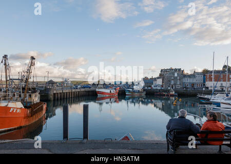 Hafen von Padstow, Cornwall, England Stockfoto