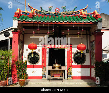 Malaysia, Melaka Altstadt, Chines Tempel Stockfoto