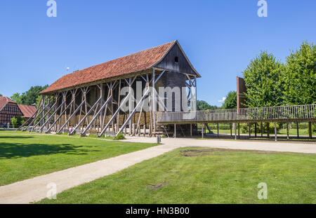 Altes Gebäude der Saline Gottesgabe in Bentlage, Deutschland Stockfoto