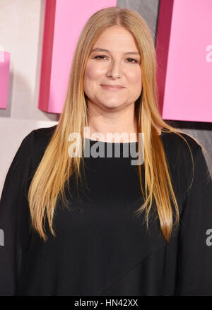 Los Angeles, USA. 7. Februar 2017. Bruna Papandrea angekommen in TCL Chinese Theatre in Los Angeles premiere Big Little Lies. 7. Februar 2017. Bildnachweis: Longifilis/USA/Alamy Live-Nachrichten Stockfoto