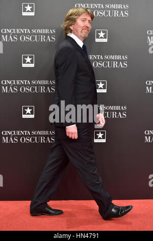 Madrid, Spanien. 8. Februar 2017.  bei der Premiere des Films "Fifty Shades Darker" in Madrid, Spanien, 8. Februar 2017 Credit: Gtres Información Más lokalen on-line S.L./Alamy Live News Stockfoto