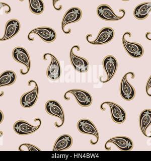 Abstrakte geometrische Muster. blumig orientalischer ethnischen Hintergrund. arabisch Ornament. ornamentalen Motiven der Gemälde des alten indischen Stoffdessins. Stock Vektor