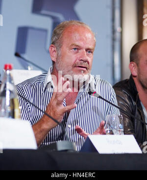 Kelsey Grammer auf der Pressekonferenz für Expendables 3 auf dem Cannes Film Festival am 18. Mai 2014, in Cannes, Frankreich.  Foto von Francis Specker Stockfoto