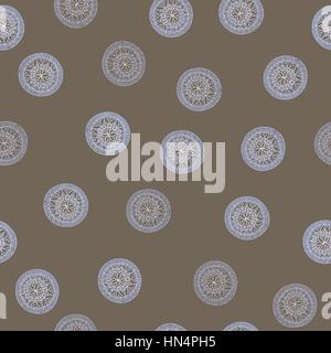 Abstrakte geometrische Muster. blumig orientalischer ethnischen Hintergrund. arabisch Ornament. ornamentalen Motiven der Gemälde des alten indischen Stoffdessins. Stock Vektor