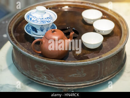 14-teiliges Gongfu Tee-Set Aus Porzellan - Mit Kanne, 6 Tassen, Sieb, Farbwechselndem Pixiu & Box, Ideal Für Reisen & Geschenke