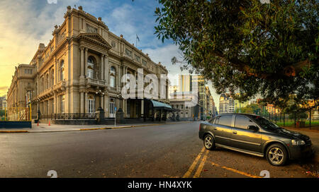 Teatro Colon in der Plaza Lavalle (Lavalle Quadrat), Buenos Aires, Argentinien, Südamerika Stockfoto