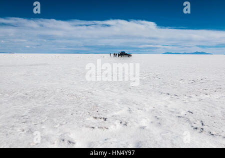 Salar Uyuni, Bolivien Stockfoto