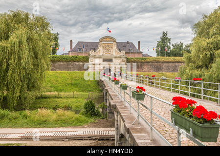 Zitadelle in Lille Frankreich Stockfoto