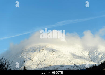 Morgen über Beinn Odhar, Tyndrum. Stockfoto