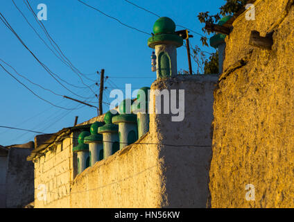 Eine Moschee in der Altstadt von Jugol, Harari Region Harar, Äthiopien Stockfoto