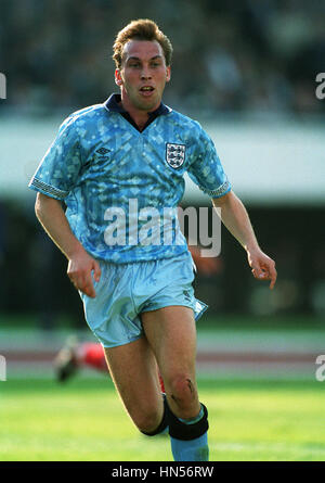 DAVID PLATT ENGLAND & ASTON VILLA FC 20. Mai 1991 Stockfoto