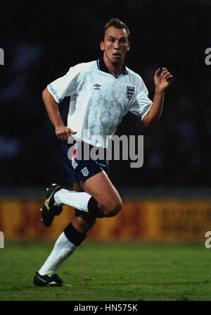 DAVID PLATT ENGLAND & BARI FC 22. Oktober 1991 Stockfoto