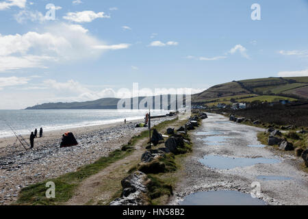 Küste bei Beesands in South devon Stockfoto