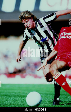 PAUL GASCOIGNE NEWCASTLE UNITED FC 1. September 1985 Stockfoto