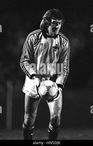 PAT JENNINGS Nordirland & ARSENAL FC 16. März 1986 Stockfoto