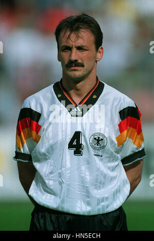 Jürgen KOHLER Deutschland & JUVENTUS FC 22. Juni 1992 Stockfoto