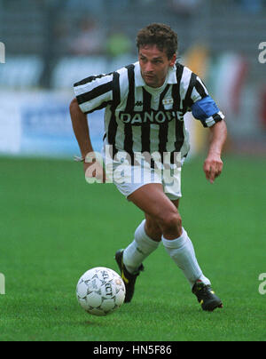 ROBERTO BAGGIO JUVENTUS FC 18. September 1992 Stockfoto