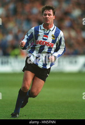 JOHN SHERIDAN SHEFFIELD Mittwoch FC 5. November 1992 Stockfoto