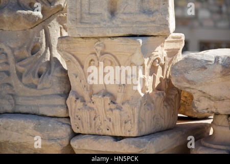 Akropolis von Griechenland an einem sonnigen Tag Stockfoto