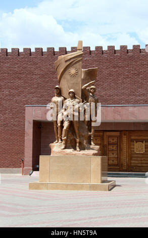 Namibische Militärmuseum in Okahandja Stockfoto