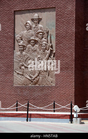 Namibische Militärmuseum in Okahandja Stockfoto