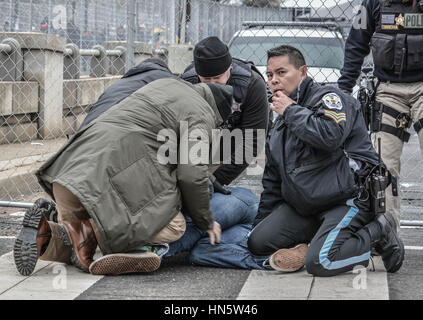 US-Präsidentschaftswahlen Nähe 2017 Stockfoto