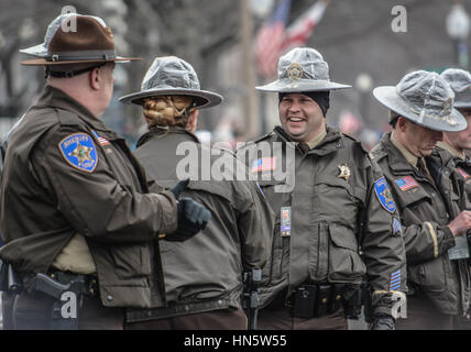 US-Präsidentschaftswahlen Nähe 2017 Stockfoto