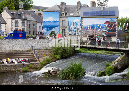 Festival Foto 2016 La Gacilly Fotografie-Ausstellung in la Gacilly im französischen Morbihan (56), Gast Land: Japan Thema: Ozeane Stockfoto