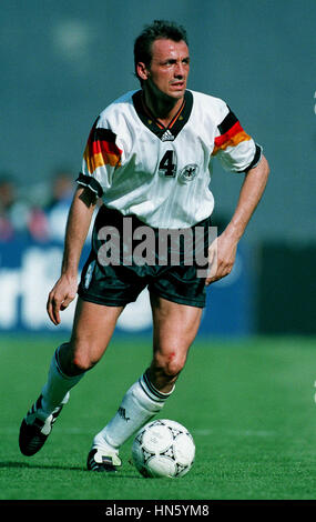 Jürgen KOHLER Deutschland & JUVENTUS FC 29. Juni 1993 Stockfoto