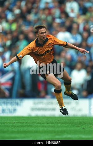 KEVIN KEEN WOLVERHAMPTON WANDERERS FC 23. August 1993 Stockfoto