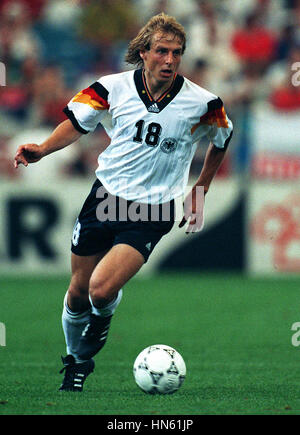 Jürgen KLINSMANN Deutschland 29. Juni 1993 Stockfoto