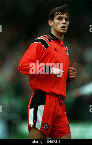 RAYMOND JOHNSON DUNDEE UNITED FC 28. Oktober 1993 Stockfoto