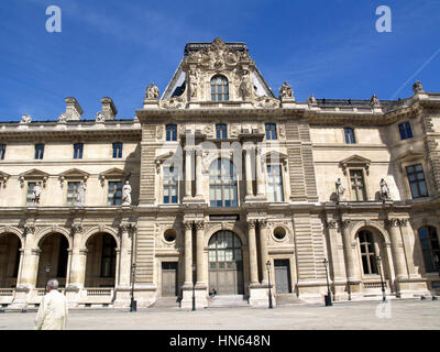 Pavillon-Colbert in Louvre Art Gallery, Paris, Frankreich Stockfoto