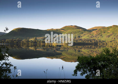 Juli 2016 Ullswater, Cumbria - den Ullswater Weg in Cumbria Stockfoto