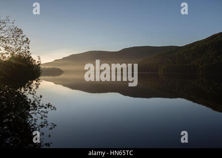 Juli 2016 Ullswater, Cumbria - den Ullswater Weg in Cumbria Stockfoto