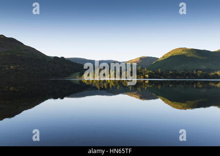 Juli 2016 Ullswater, Cumbria - den Ullswater Weg in Cumbria Stockfoto