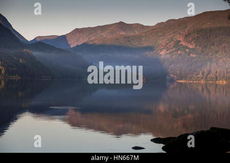 Juli 2016 Ullswater, Cumbria - den Ullswater Weg in Cumbria Stockfoto