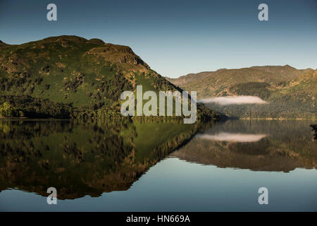 Juli 2016 Ullswater, Cumbria - den Ullswater Weg in Cumbria Stockfoto