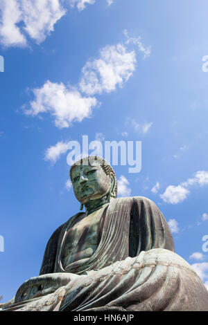 Kamakura, Japan - 23. Mai 2012: The Daibutsu großen Buddha im Kotoku-in Tempel in Kamakura, Präfektur Kanagawa, Japan. Die Bronze Buddha stammt aus der Stockfoto