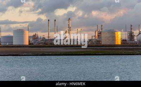 Sonnenaufgang über die Landzunge Stockfoto