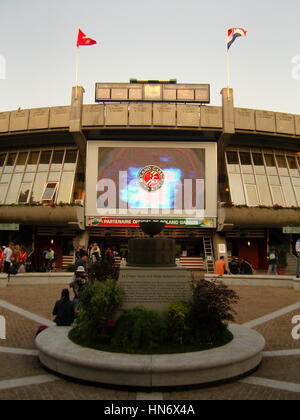 Court Philippe Chatrier in Roland Garros in Paris, Frankreich Stockfoto