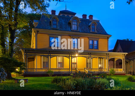 Das Beaconsfield Haus in Charlottetown, Prince Edward Island, Canada, einer der schönsten Wohngebäude 1877 erbaut. Stockfoto