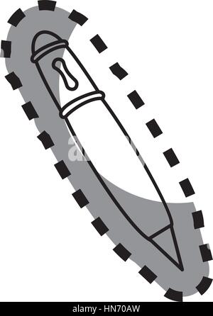 Stift Schule Versorgung Symbol Vektor Illustration design Stock Vektor