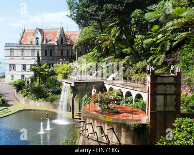 Monte Palace Gärten, Monte, Funchal, Madeira Stockfoto