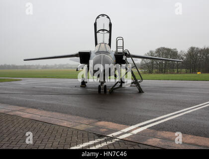 Panavia Tornado GR. 1 ZA320/TAW. Jet-Flugzeugen an RAF Cosford. Stockfoto